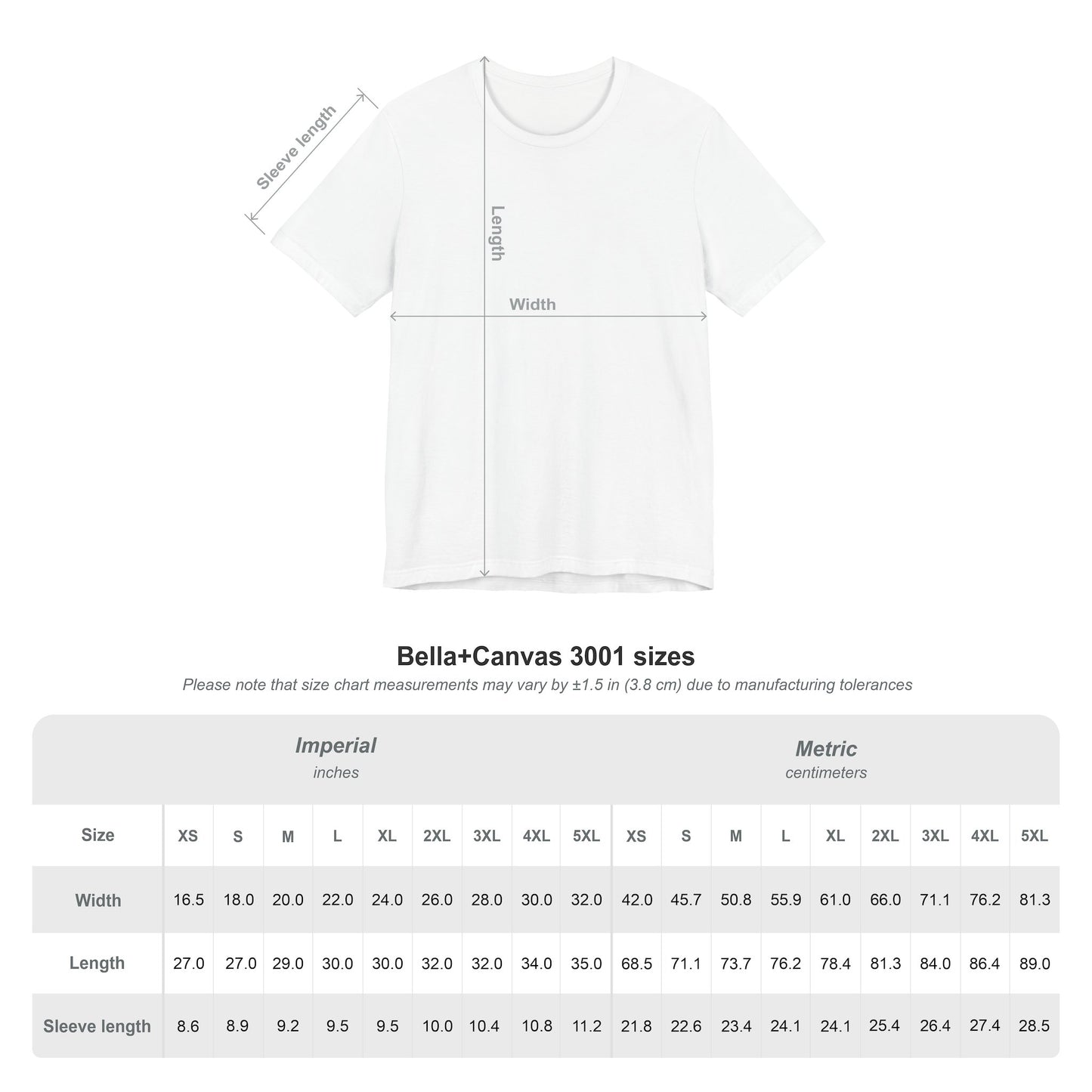 "Liberty and Justice for All" White or Heather Unisex Tee XS - 5X