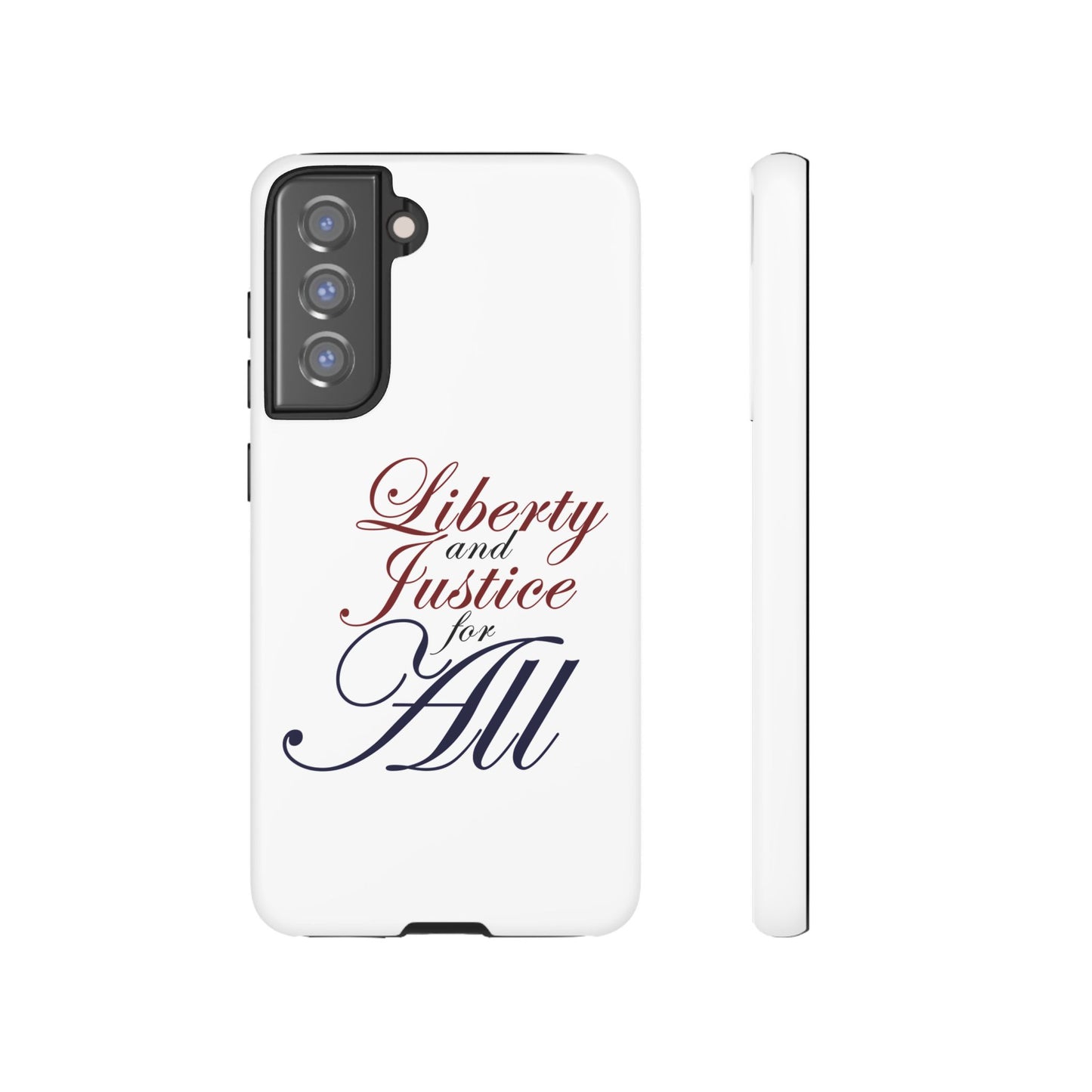 Liberty and Justice Phone Case - Tough & Stylish Protection