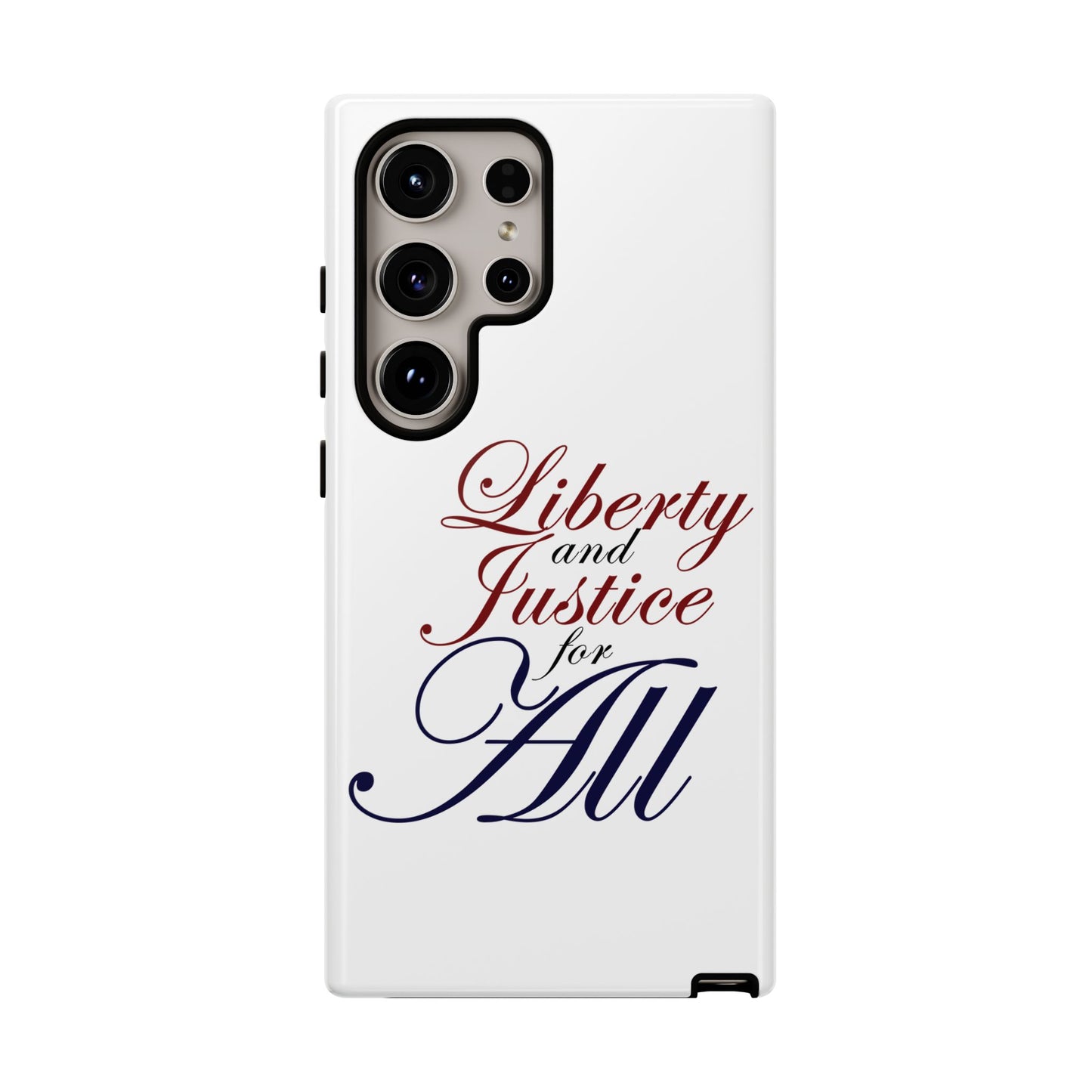 Liberty and Justice Phone Case - Tough & Stylish Protection