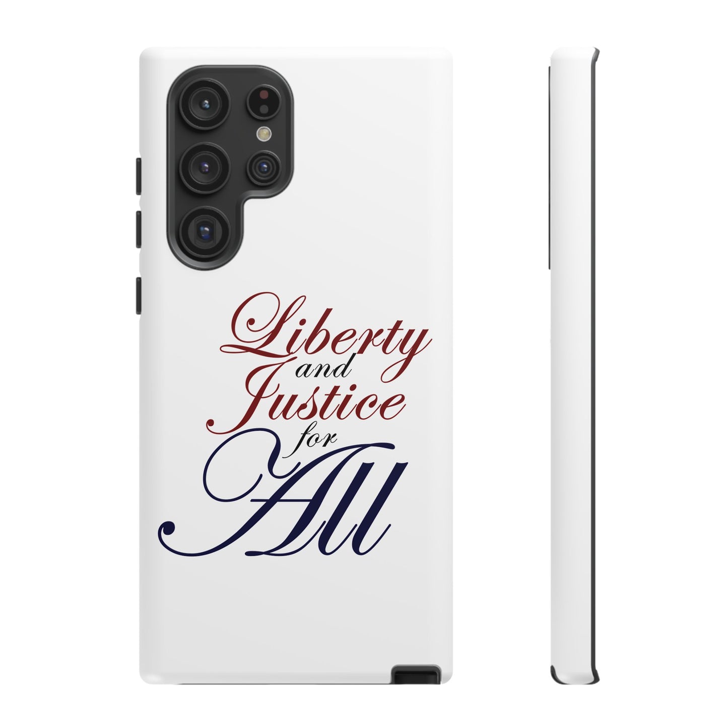 Liberty and Justice Phone Case - Tough & Stylish Protection