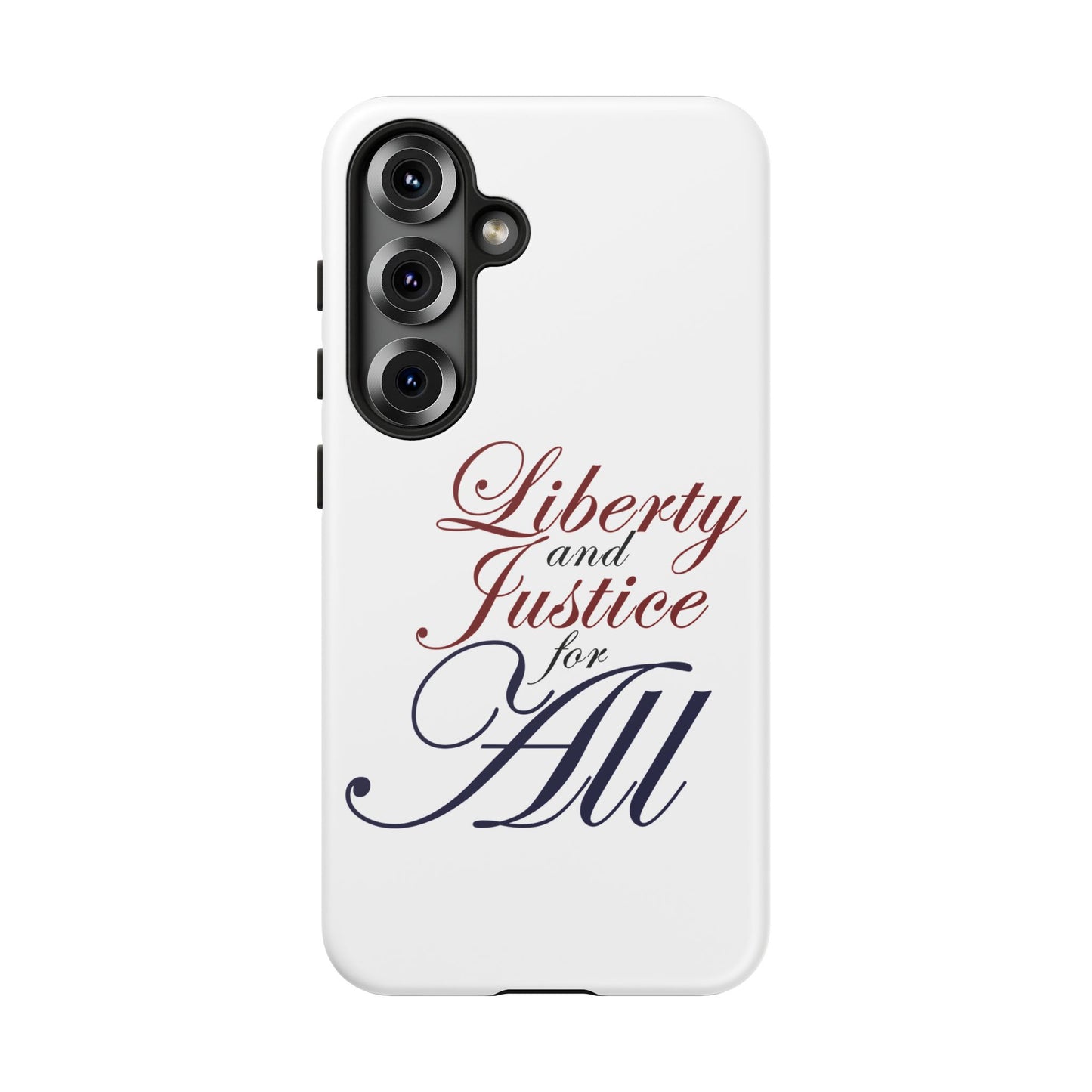Liberty and Justice Phone Case - Tough & Stylish Protection