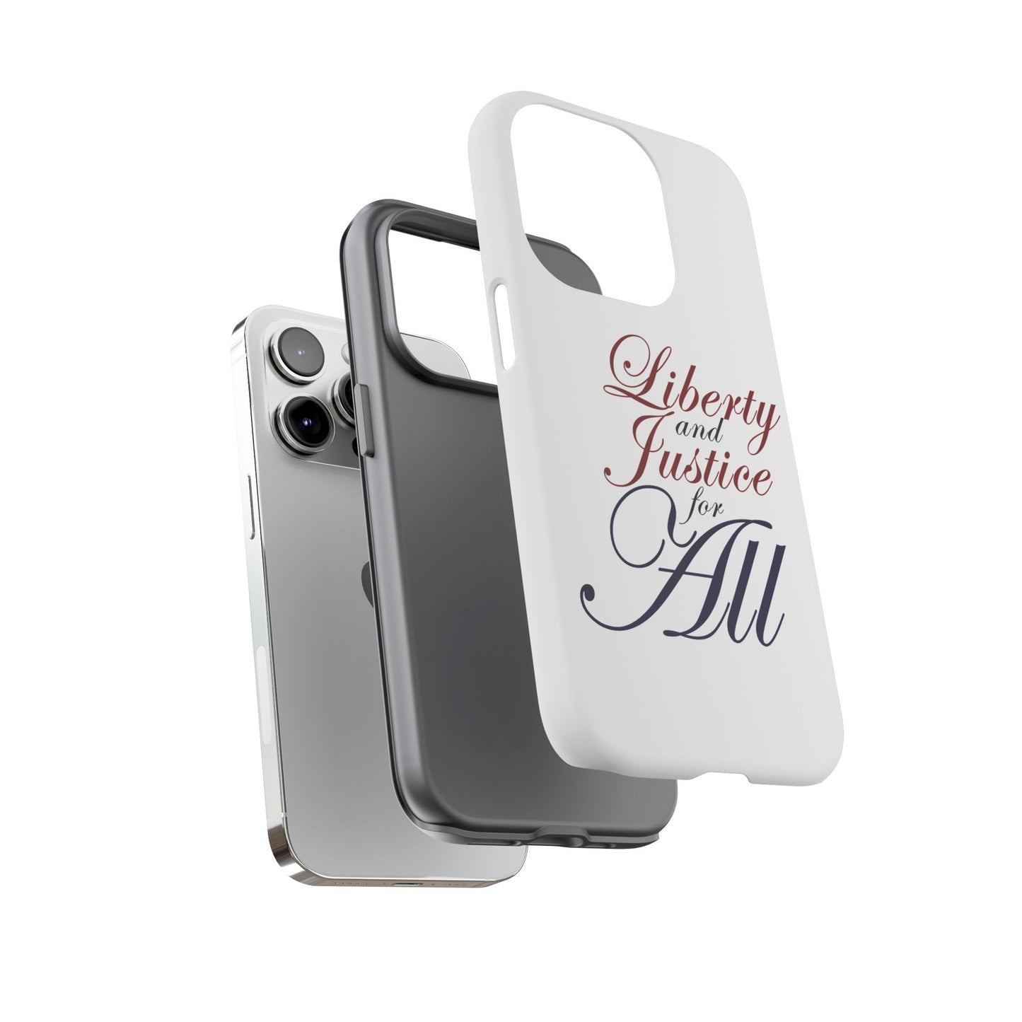 Liberty and Justice Phone Case - Tough & Stylish Protection