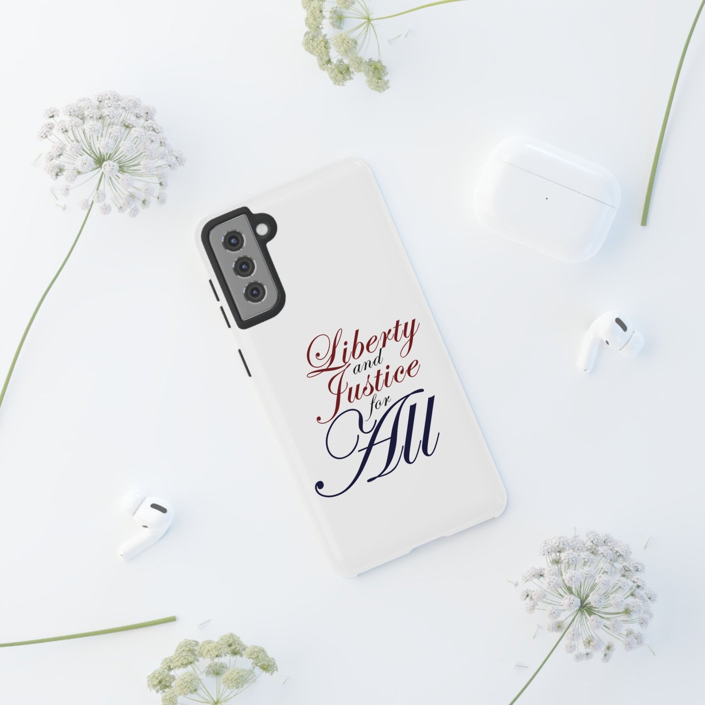 Liberty and Justice Phone Case - Tough & Stylish Protection
