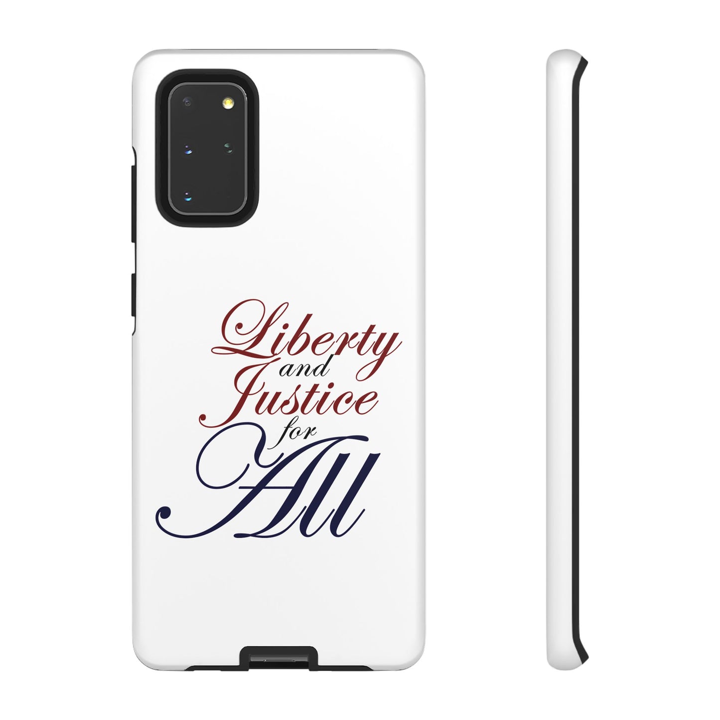Liberty and Justice Phone Case - Tough & Stylish Protection