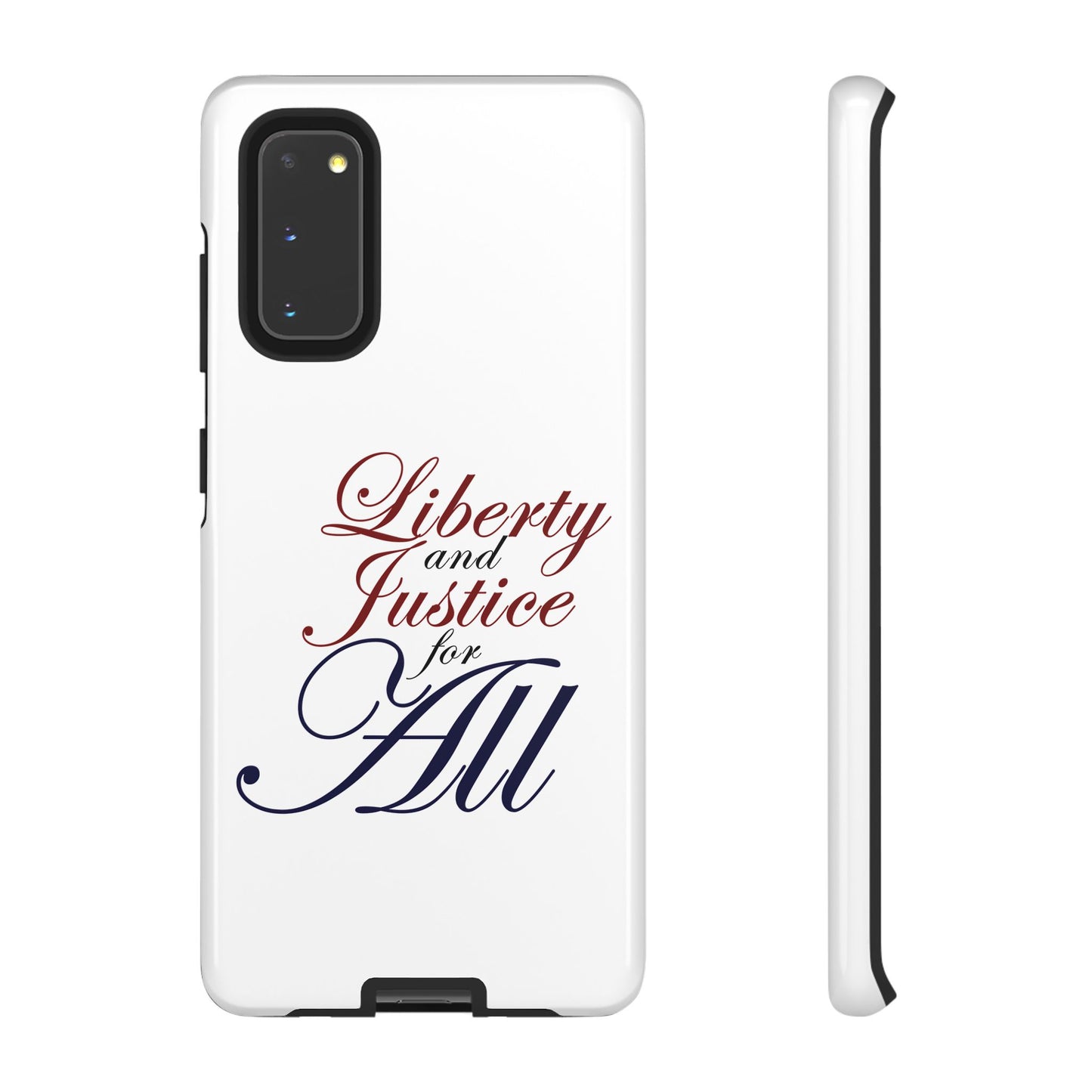 Liberty and Justice Phone Case - Tough & Stylish Protection