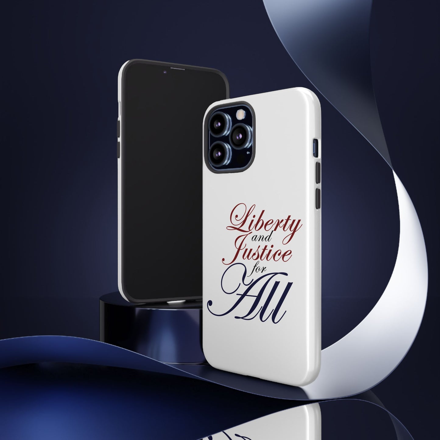 Liberty and Justice Phone Case - Tough & Stylish Protection