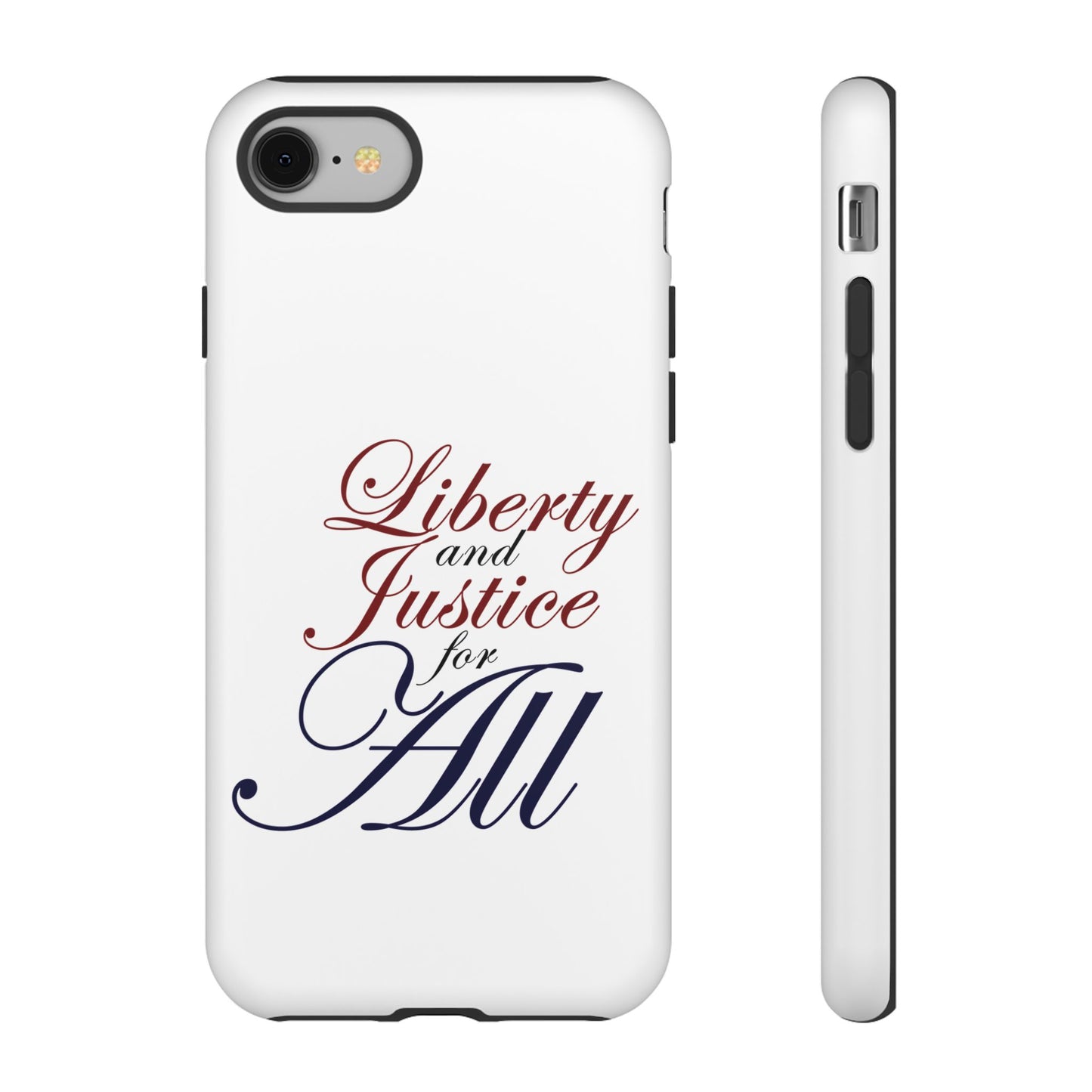 Liberty and Justice Phone Case - Tough & Stylish Protection