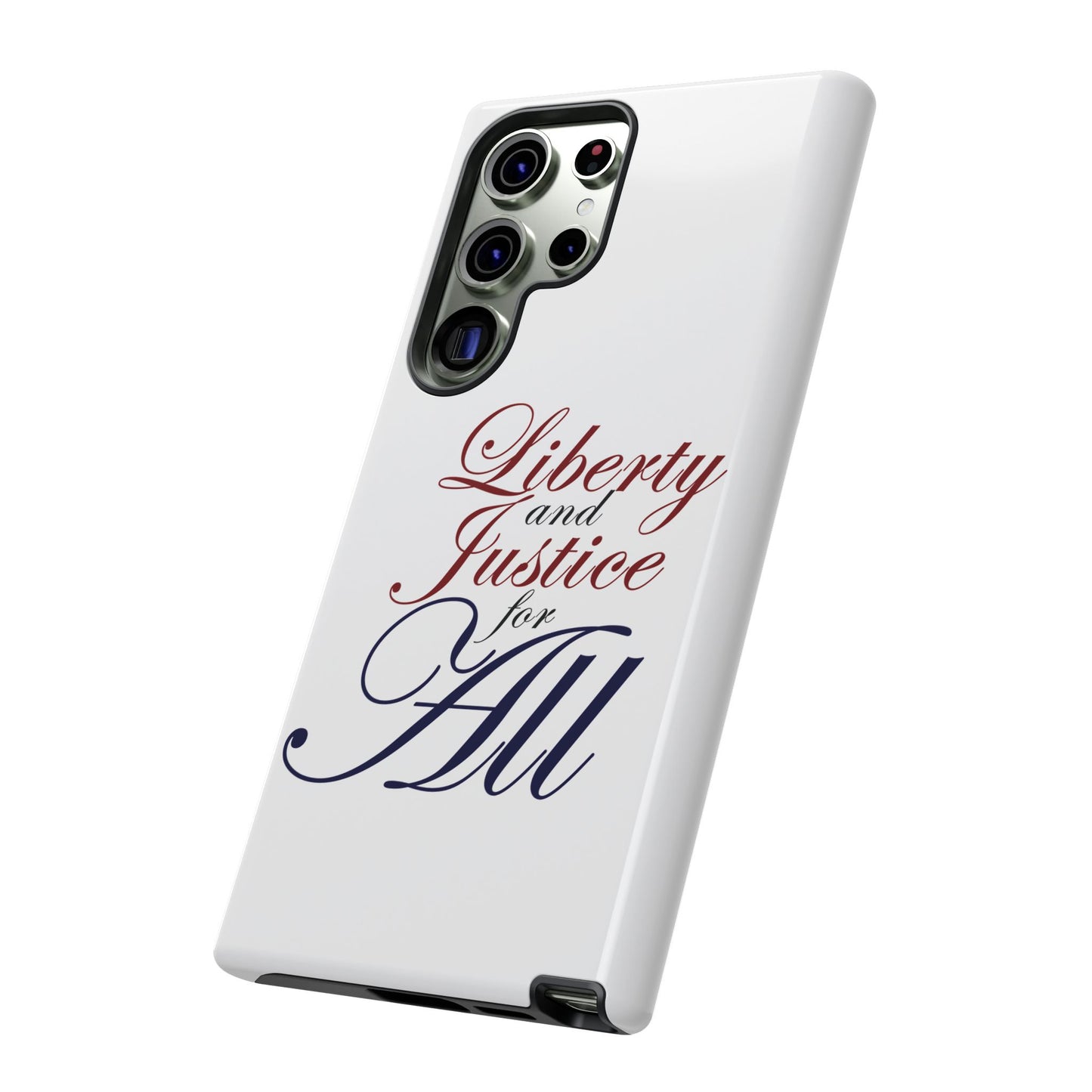 Liberty and Justice Phone Case - Tough & Stylish Protection