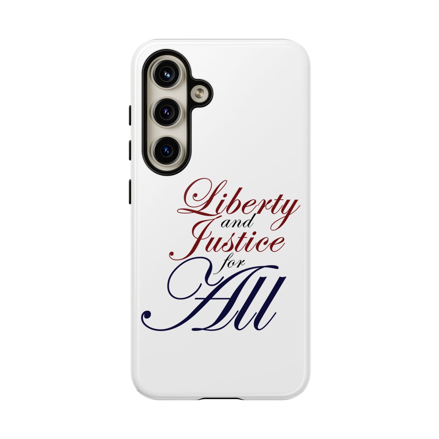 Liberty and Justice Phone Case - Tough & Stylish Protection