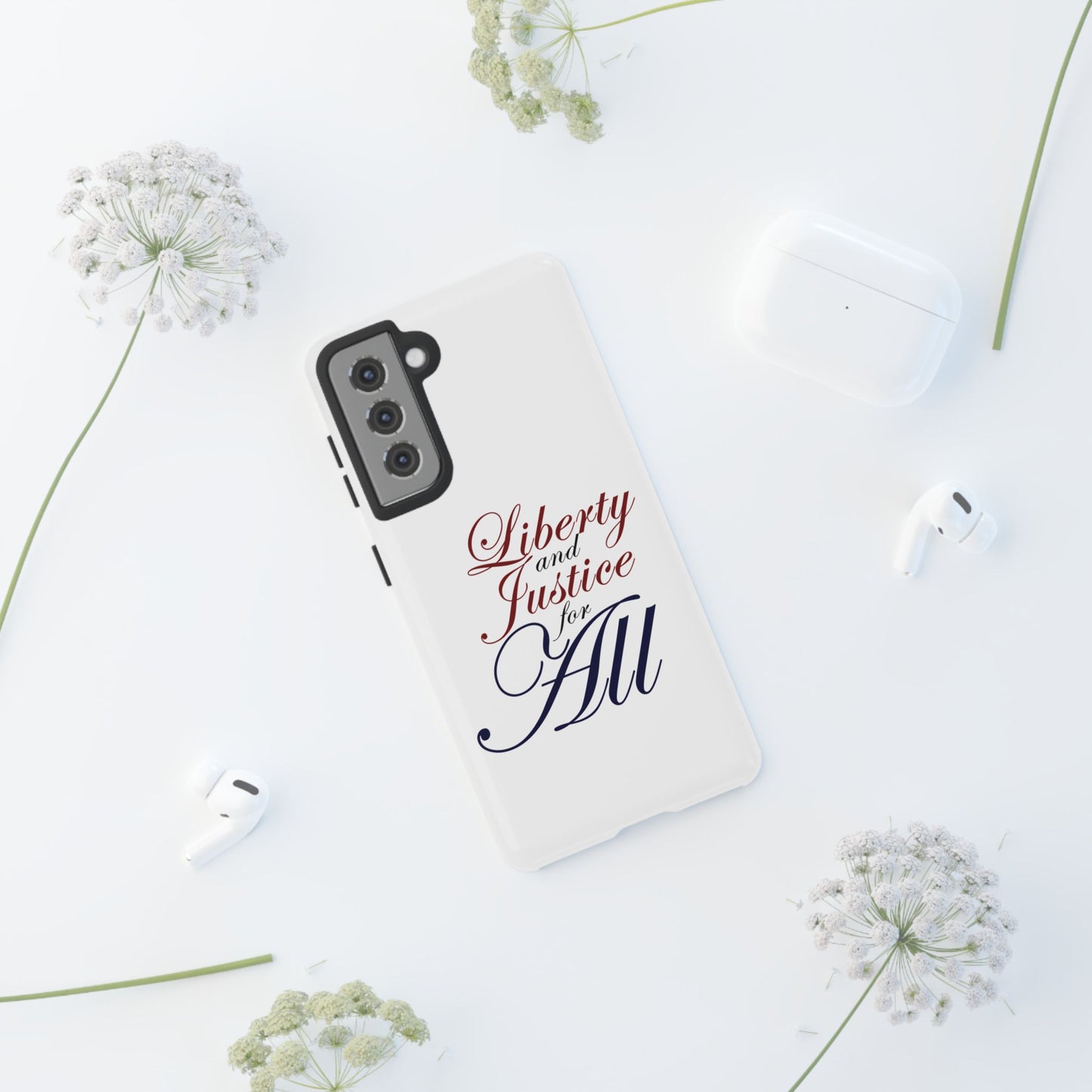 Liberty and Justice Phone Case - Tough & Stylish Protection