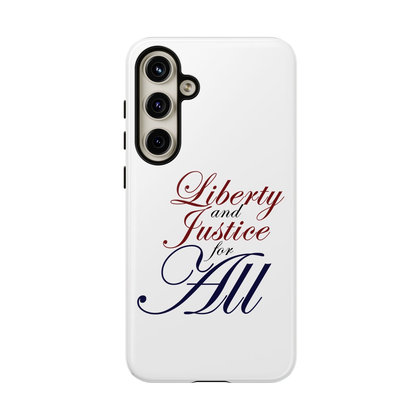 Liberty and Justice Phone Case - Tough & Stylish Protection