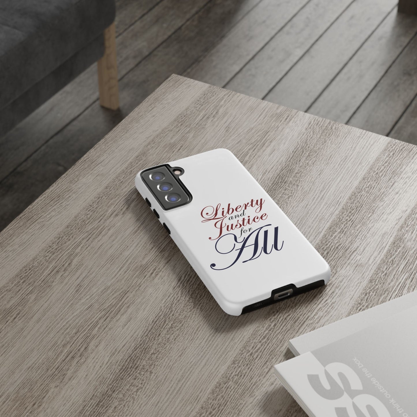 Liberty and Justice Phone Case - Tough & Stylish Protection