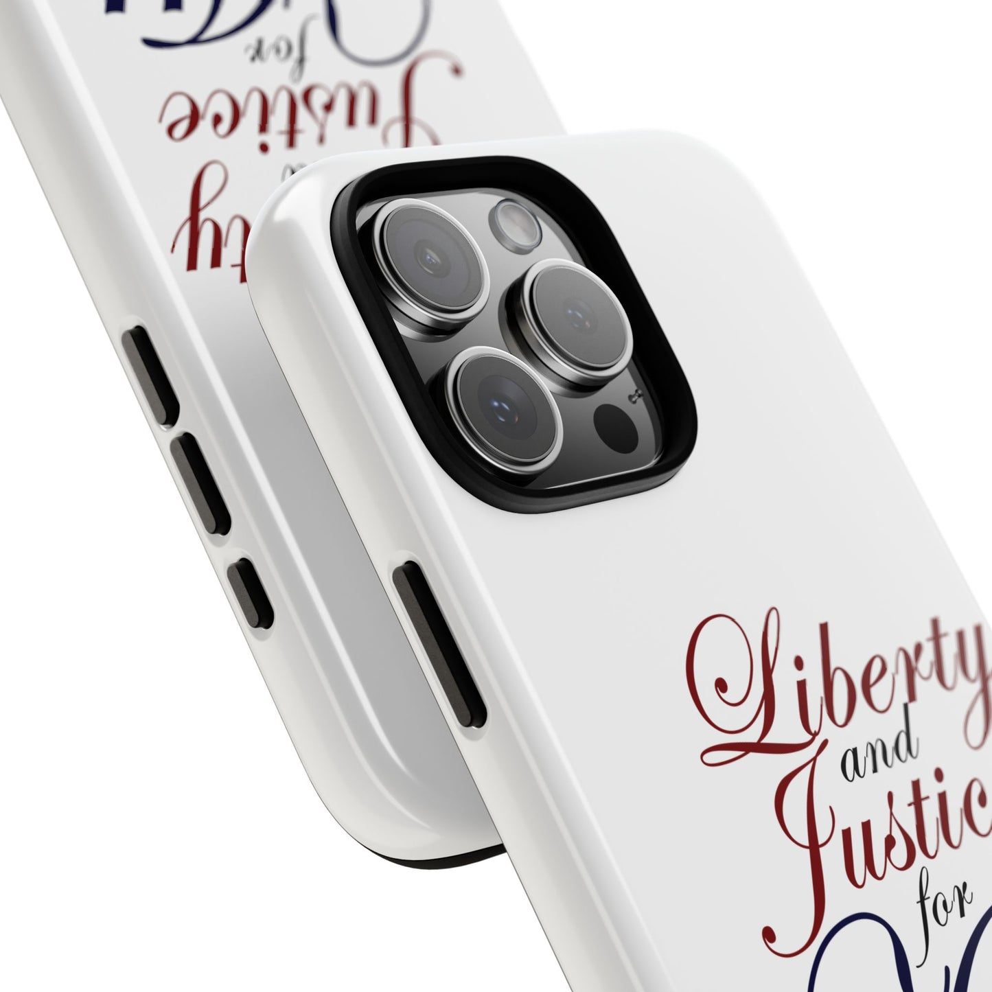 Liberty and Justice Phone Case - Tough & Stylish Protection