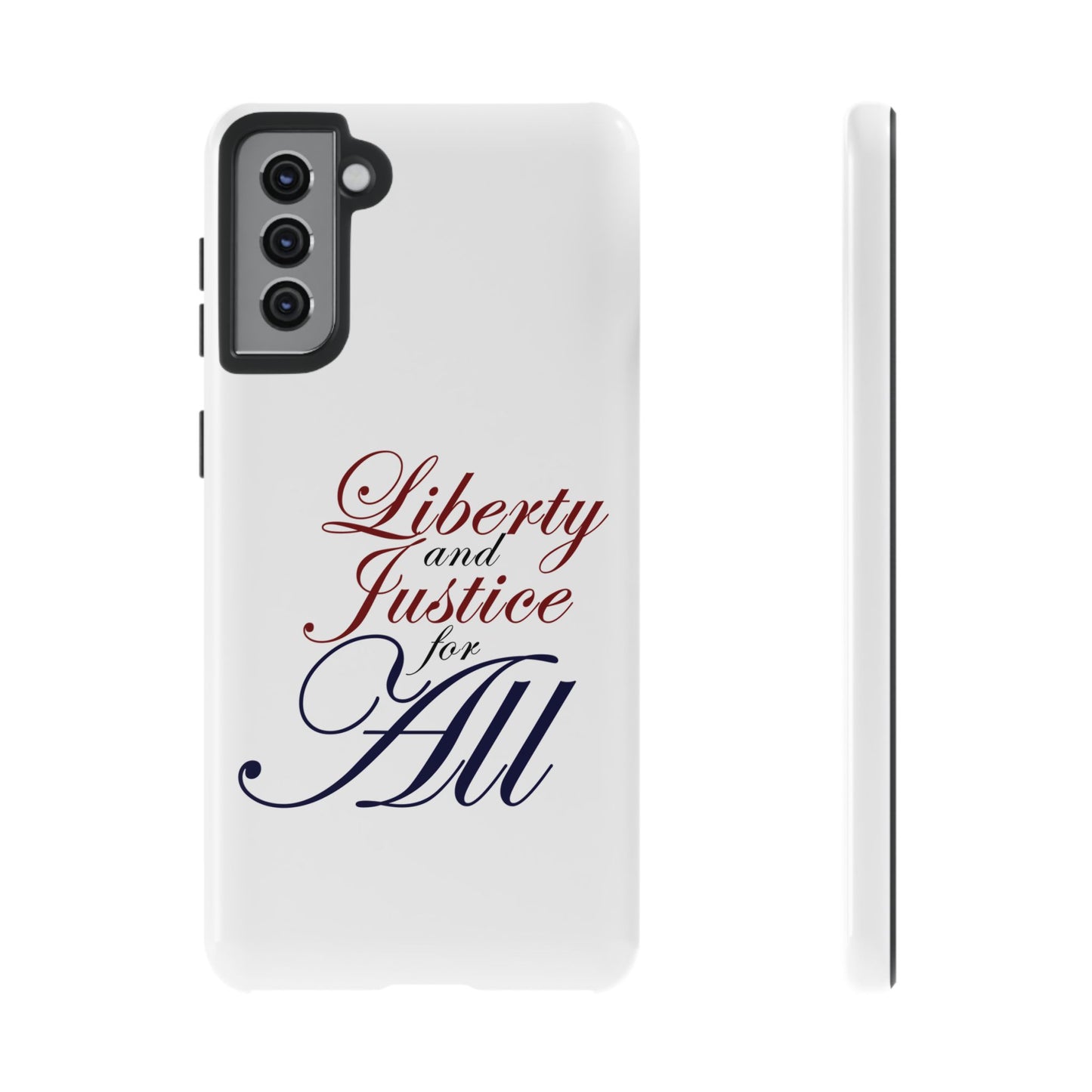 Liberty and Justice Phone Case - Tough & Stylish Protection