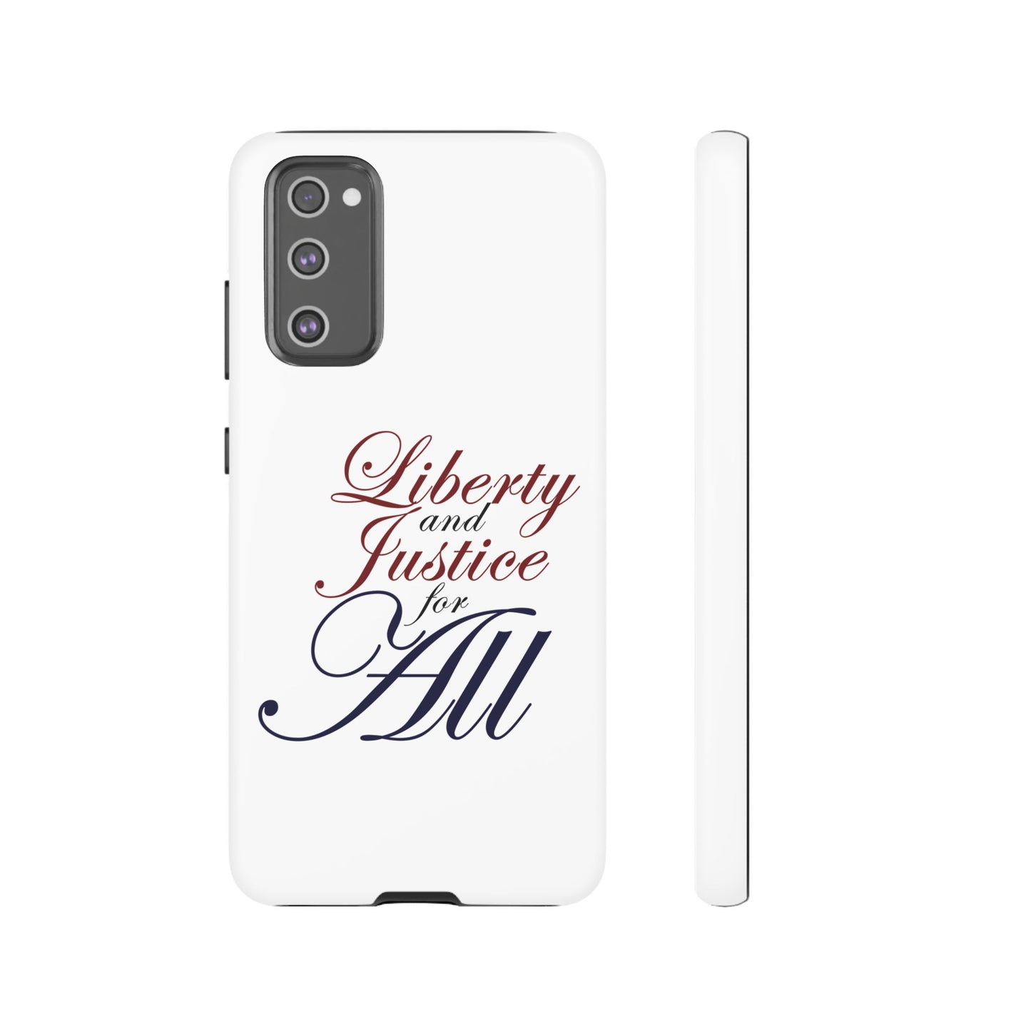 Liberty and Justice Phone Case - Tough & Stylish Protection