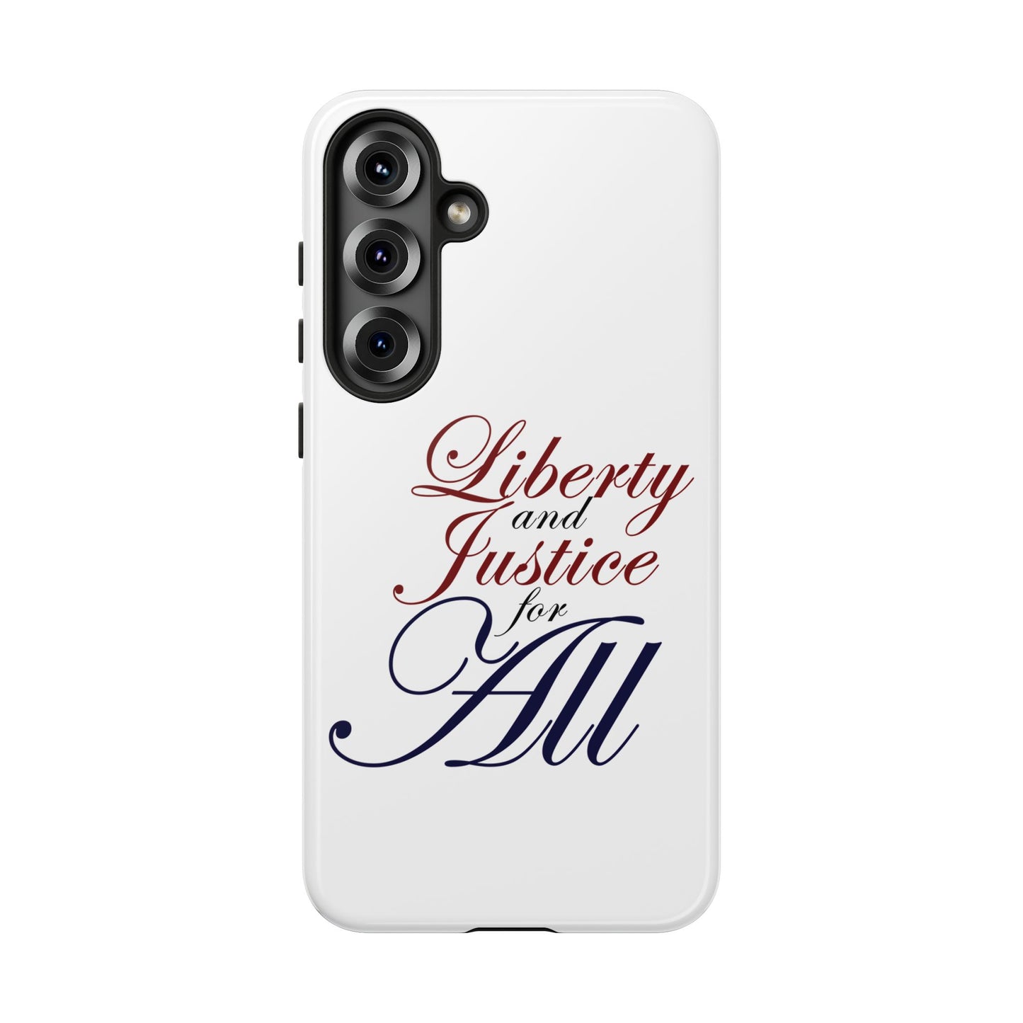 Liberty and Justice Phone Case - Tough & Stylish Protection