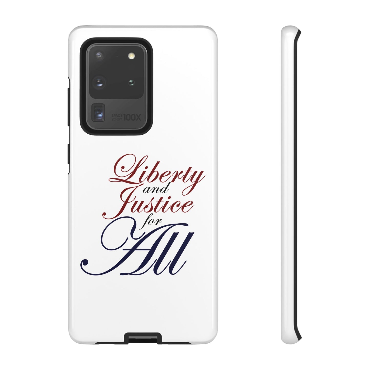 Liberty and Justice Phone Case - Tough & Stylish Protection