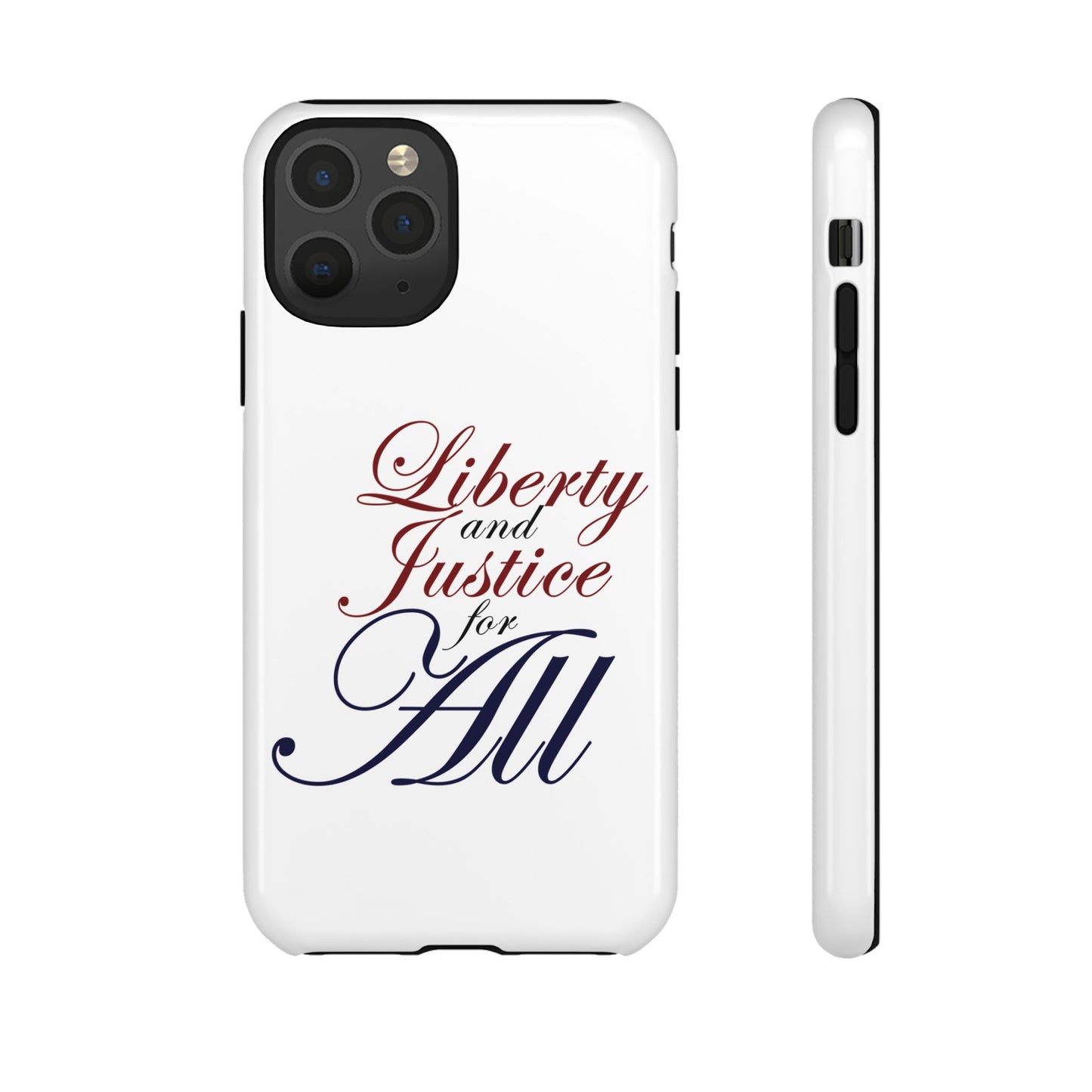 Liberty and Justice Phone Case - Tough & Stylish Protection