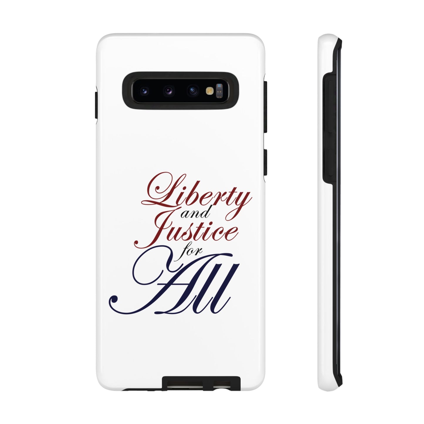 Liberty and Justice Phone Case - Tough & Stylish Protection