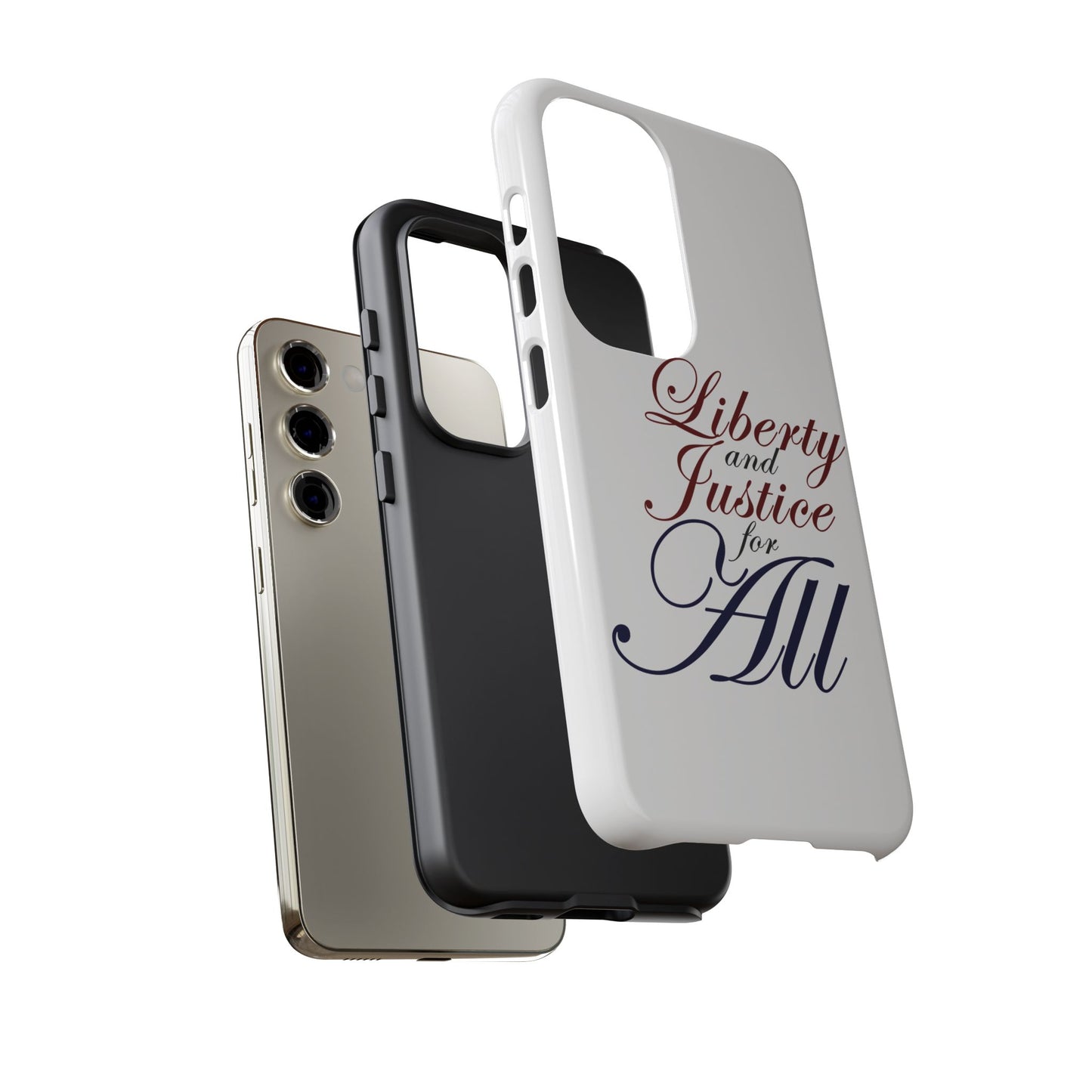 Liberty and Justice Phone Case - Tough & Stylish Protection