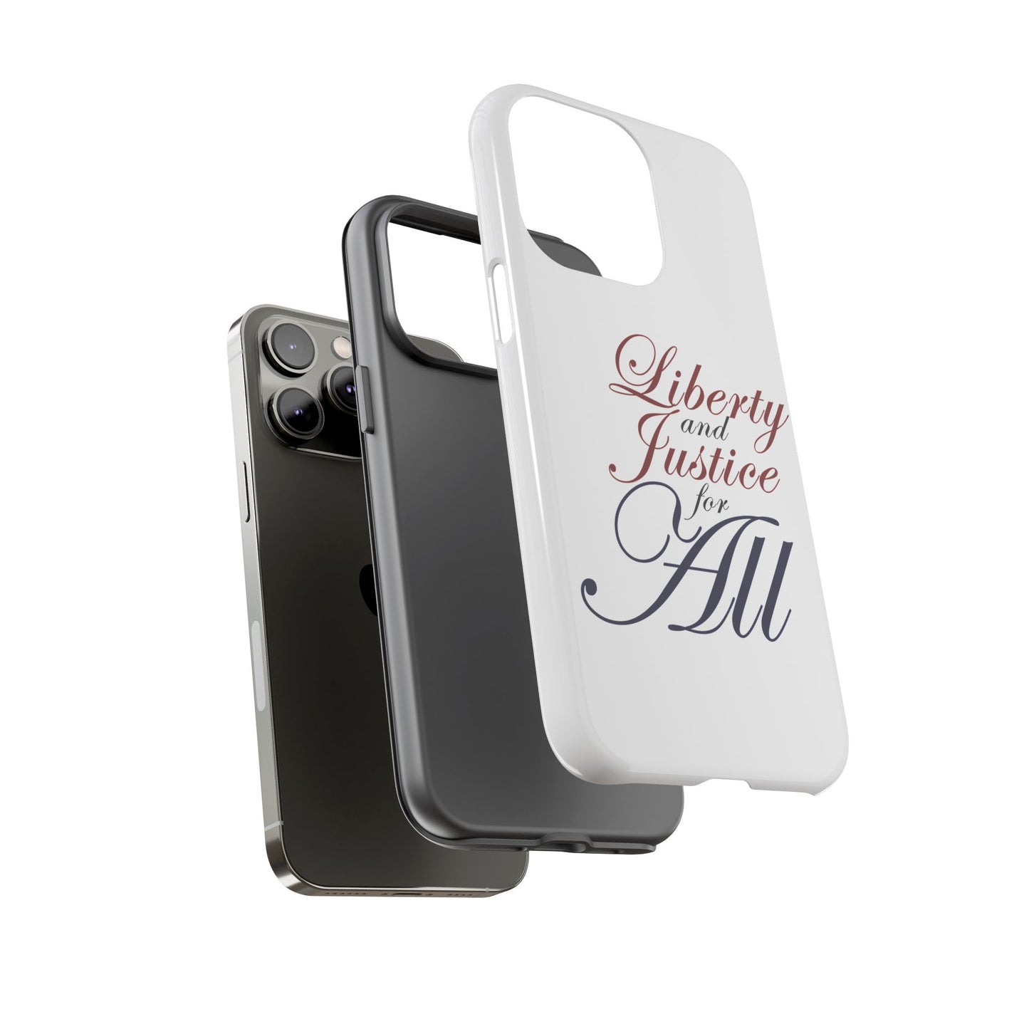 Liberty and Justice Phone Case - Tough & Stylish Protection
