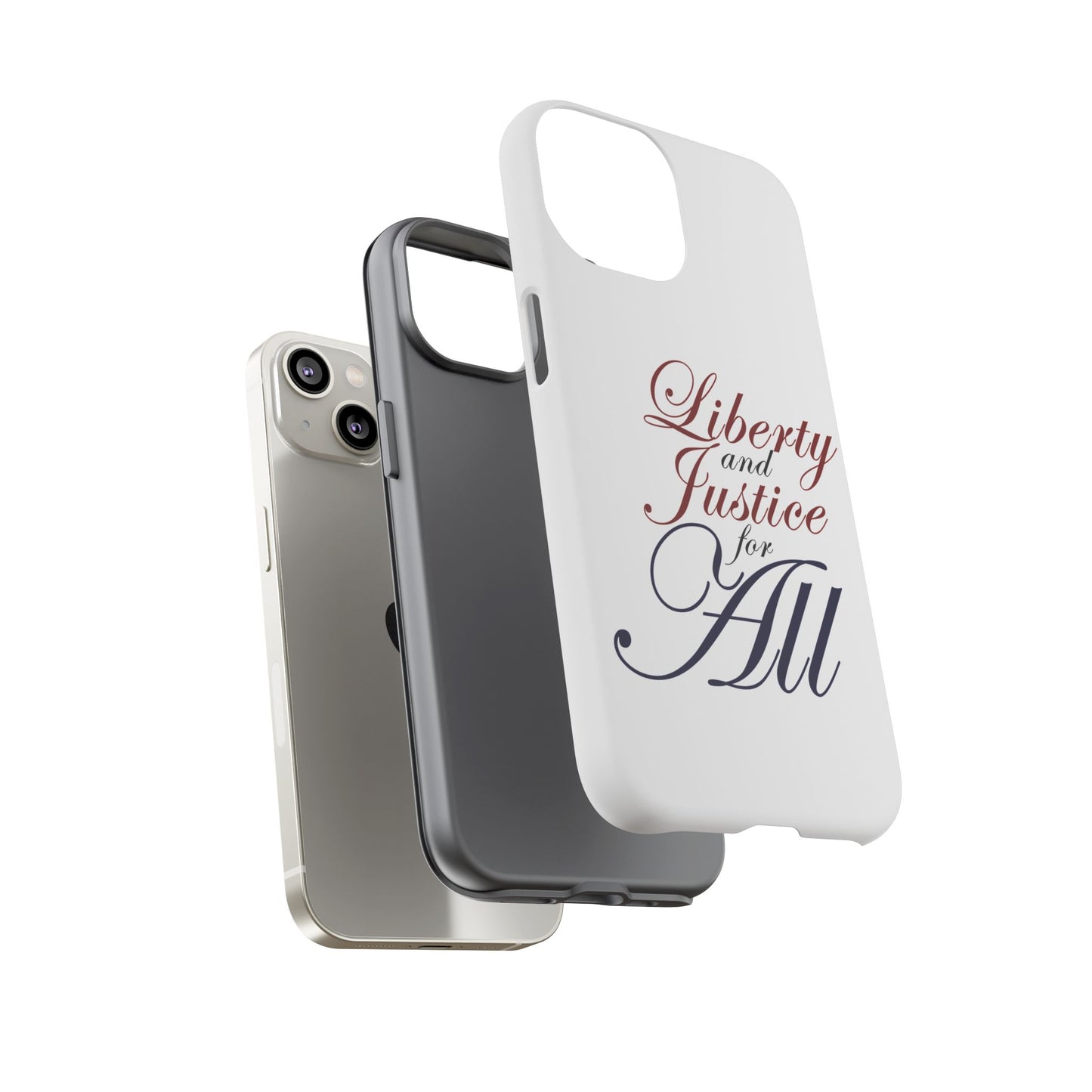 Liberty and Justice Phone Case - Tough & Stylish Protection