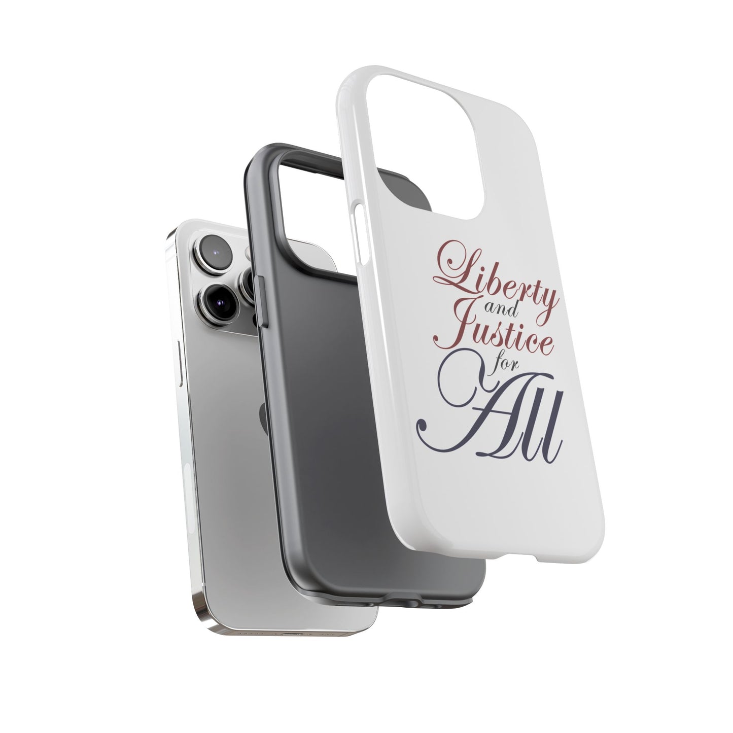 Liberty and Justice Phone Case - Tough & Stylish Protection
