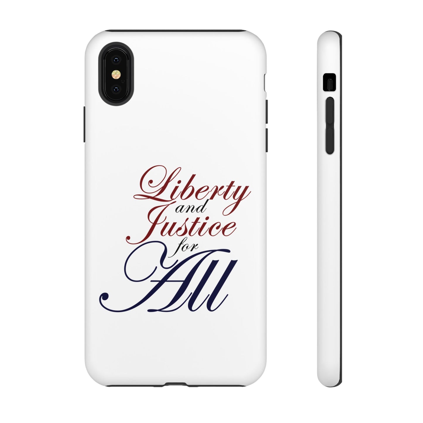 Liberty and Justice Phone Case - Tough & Stylish Protection