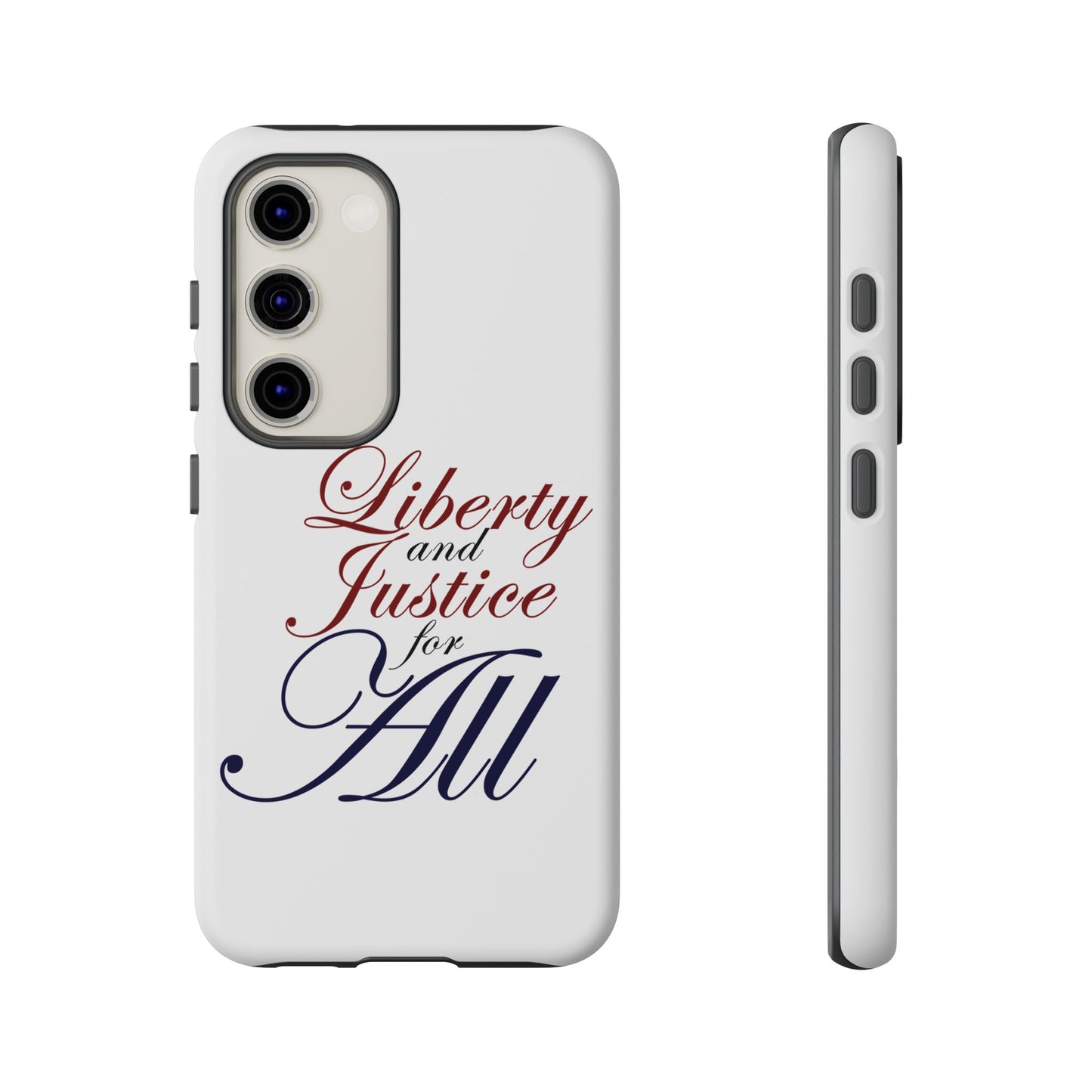 Liberty and Justice Phone Case - Tough & Stylish Protection