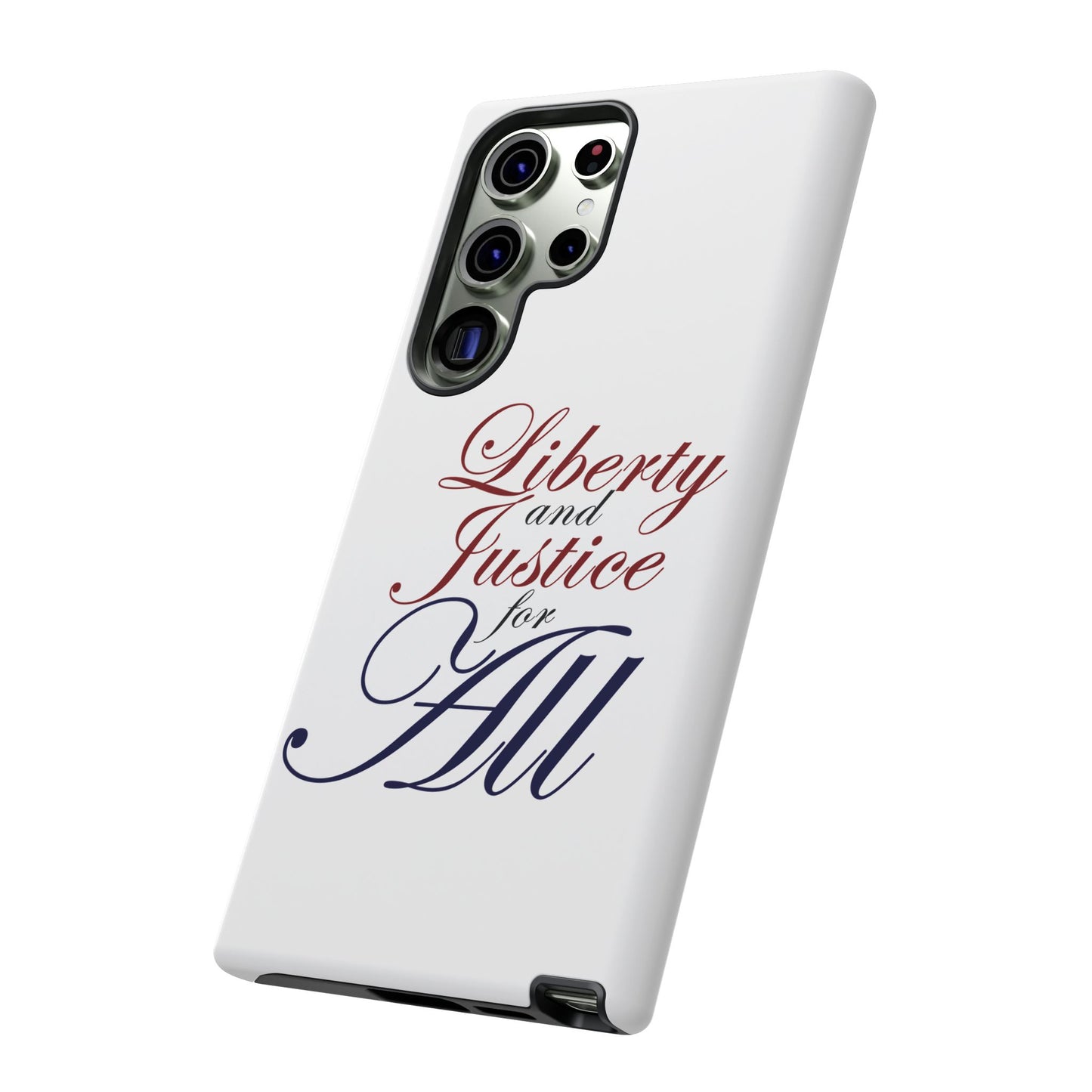 Liberty and Justice Phone Case - Tough & Stylish Protection
