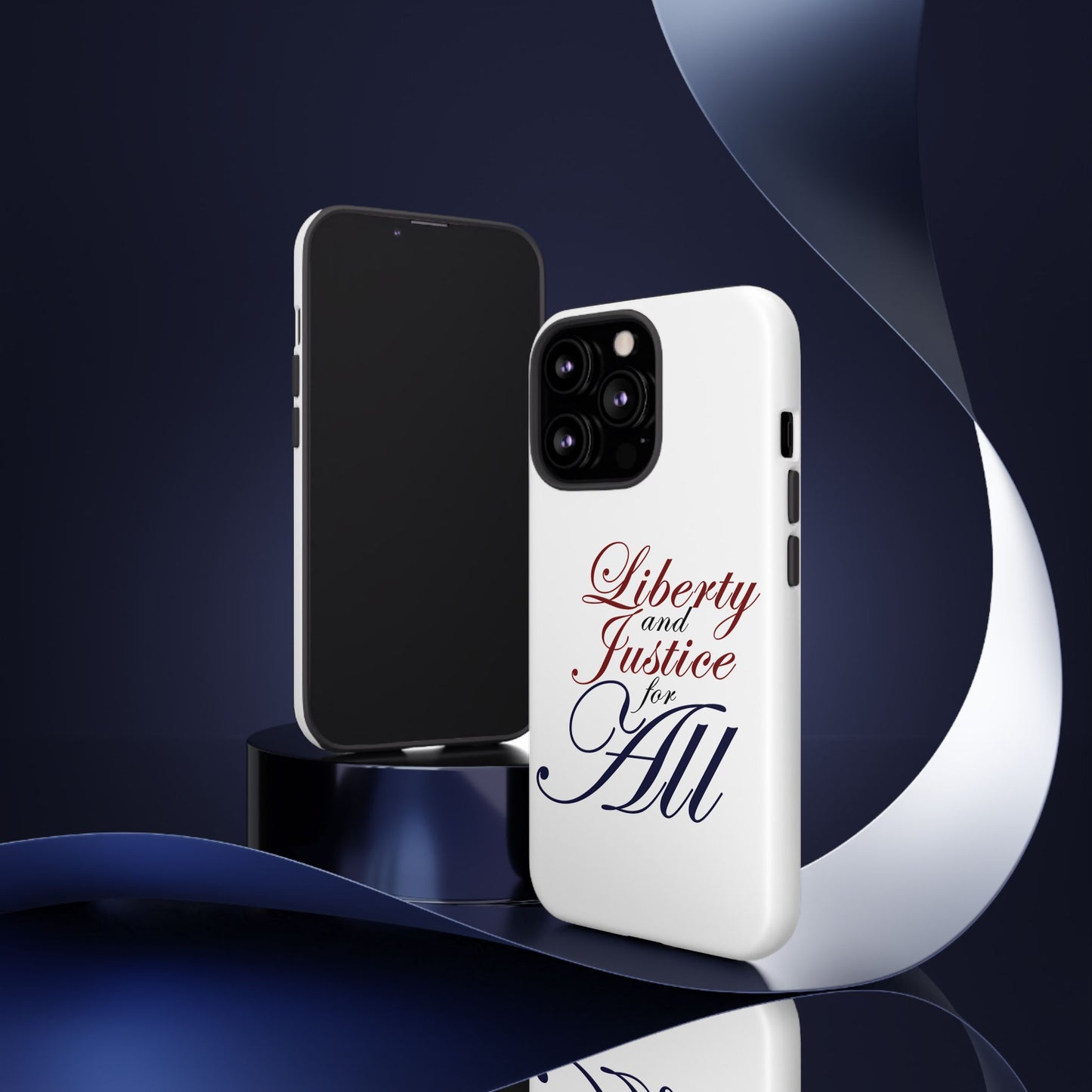 Liberty and Justice Phone Case - Tough & Stylish Protection
