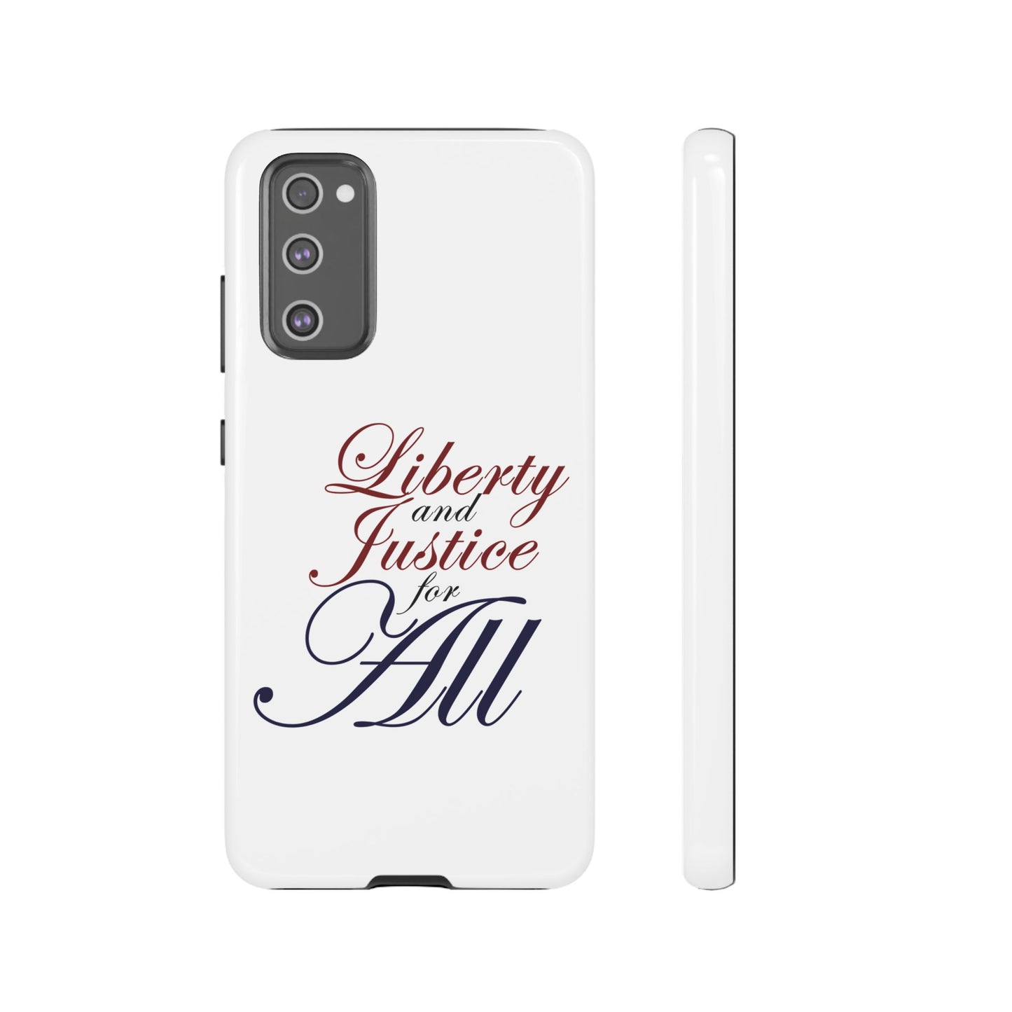 Liberty and Justice Phone Case - Tough & Stylish Protection
