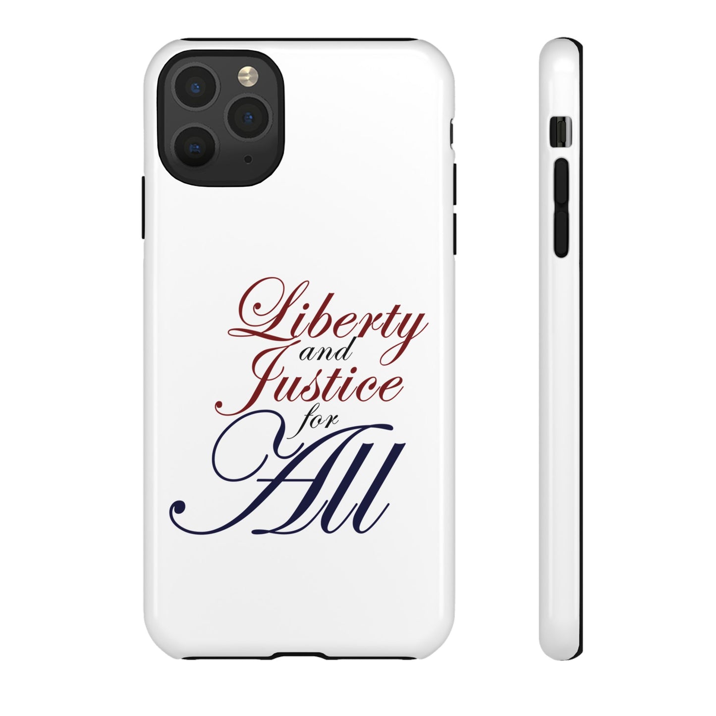 Liberty and Justice Phone Case - Tough & Stylish Protection
