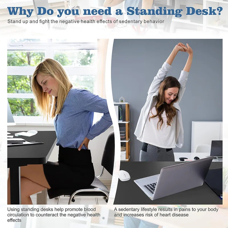 Home Office Height Adjustable Standing Desk