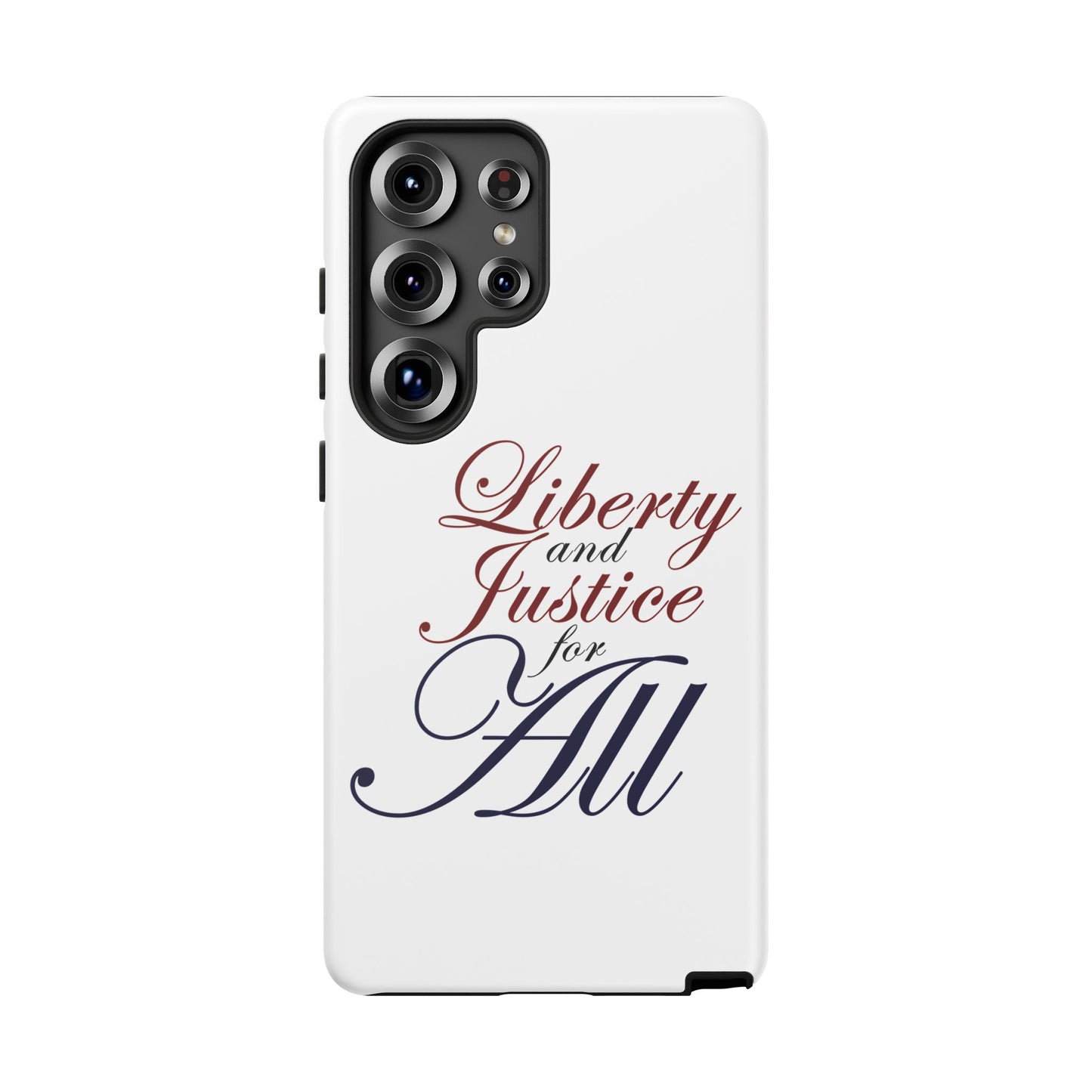 Liberty and Justice Phone Case - Tough & Stylish Protection
