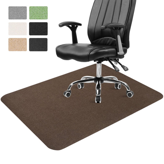 Office Chair Mat for Hardwood Floor 36" X 48" Desk Chair Mat Non-Slip Home Office Protector in Living Room Study Officeï¼ Chocolate