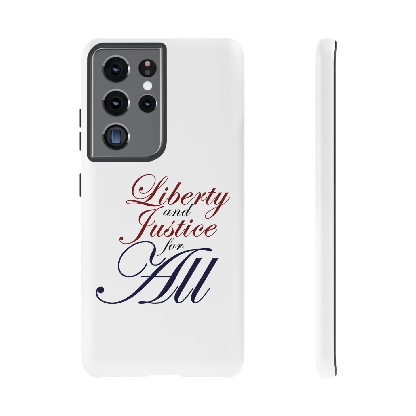 Liberty and Justice Phone Case - Tough & Stylish Protection