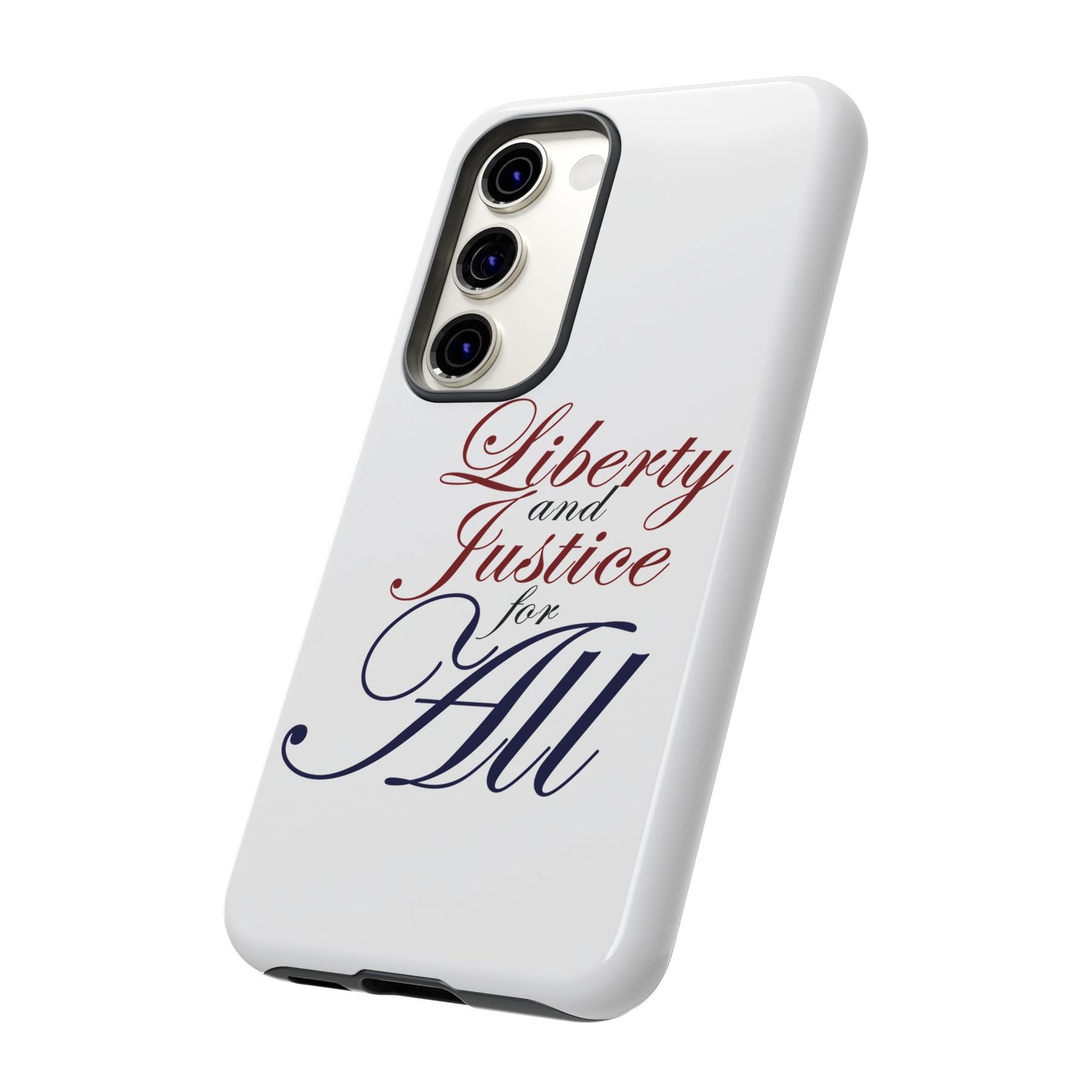 Liberty and Justice Phone Case - Tough & Stylish Protection