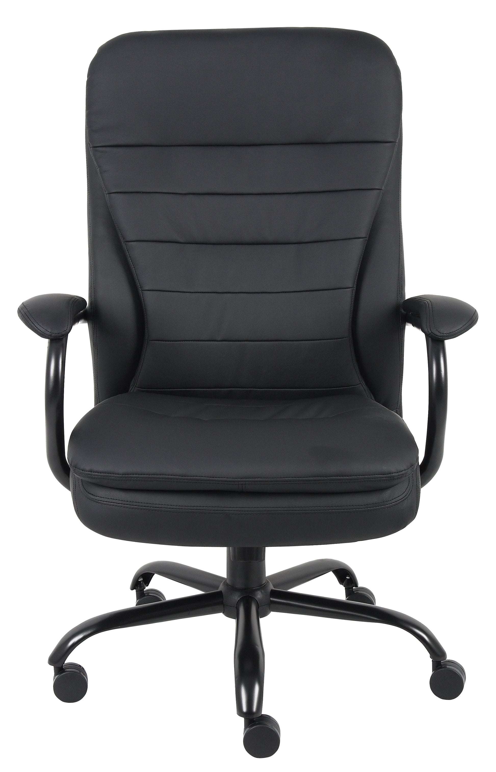 Boss Office Double Plush Leather Office Chair, Multiple Colors