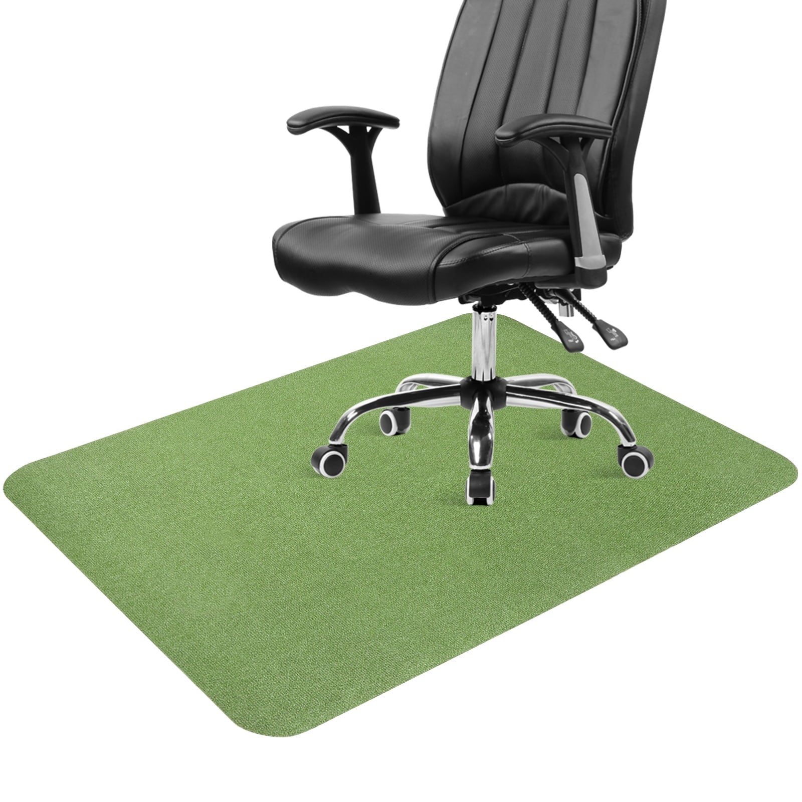 Office Chair Mat for Hardwood Floor 36" X 48" Desk Chair Mat Non-Slip Home Office Protector in Living Room Study Office， Green