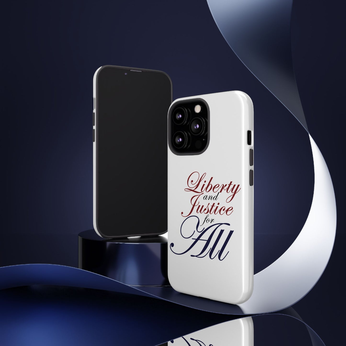 Liberty and Justice Phone Case - Tough & Stylish Protection