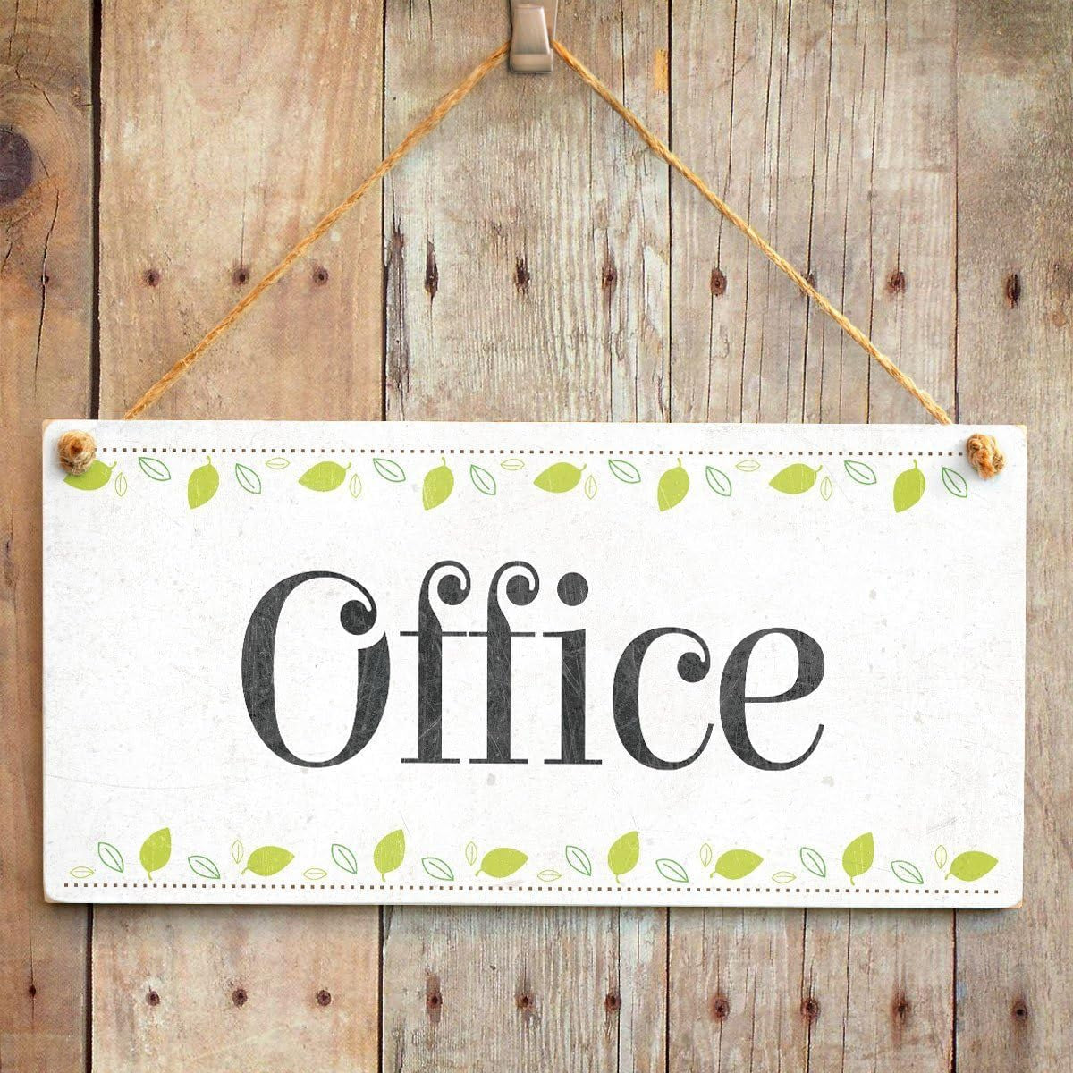 Office - Beautiful Home Accessory Novelty Gift Sign Home Office Door Plaque 10"X5"