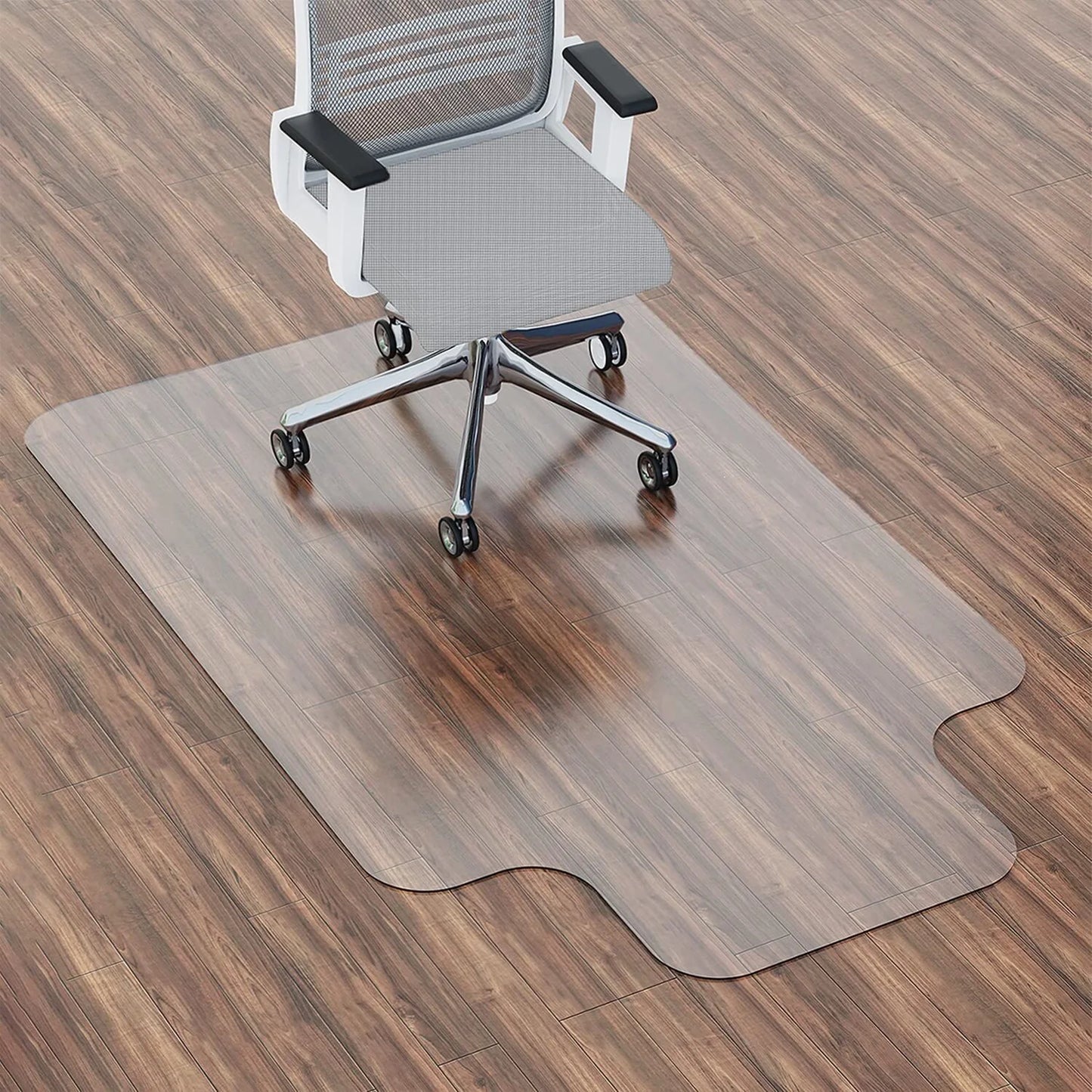 Office Chair Mat for Hardwood Floor 36" X 48" PVC Desk Chair Mat Non-Slip Home Office Protector in Living Room Study Office